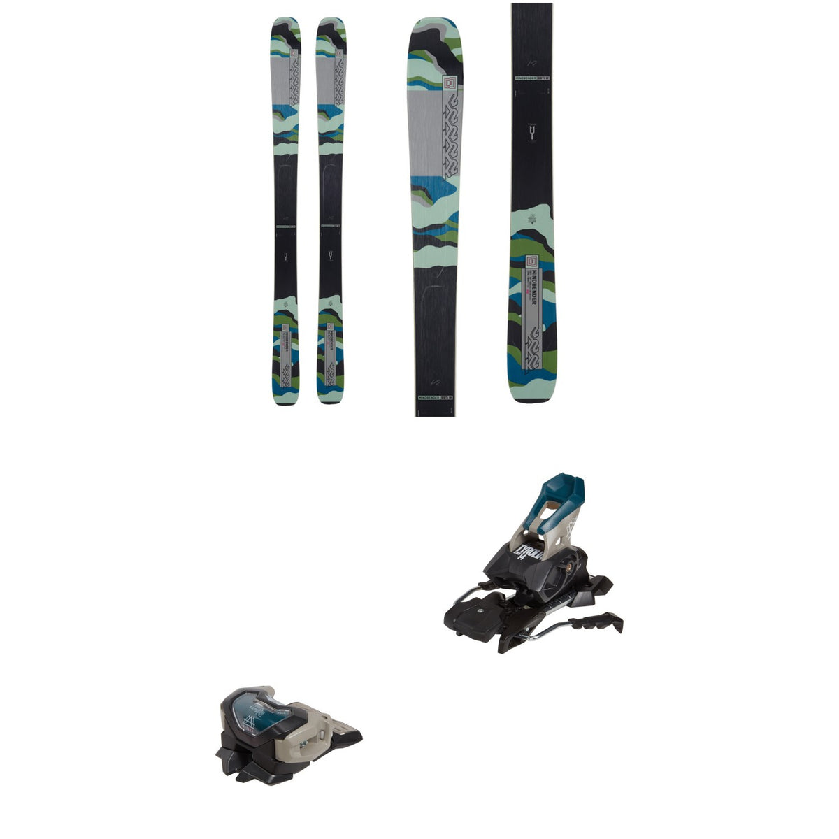 K2 Mindbender 99 TI W Skis + Tyrolia x evo Attack 14 GW Ski Bindings 2024