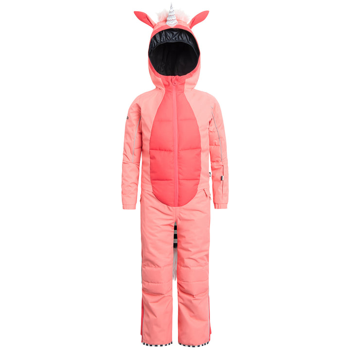 WeeDo funwear UNIDO Unicorn Snowsuit - Kids' Fuchsia/Peachy Pink