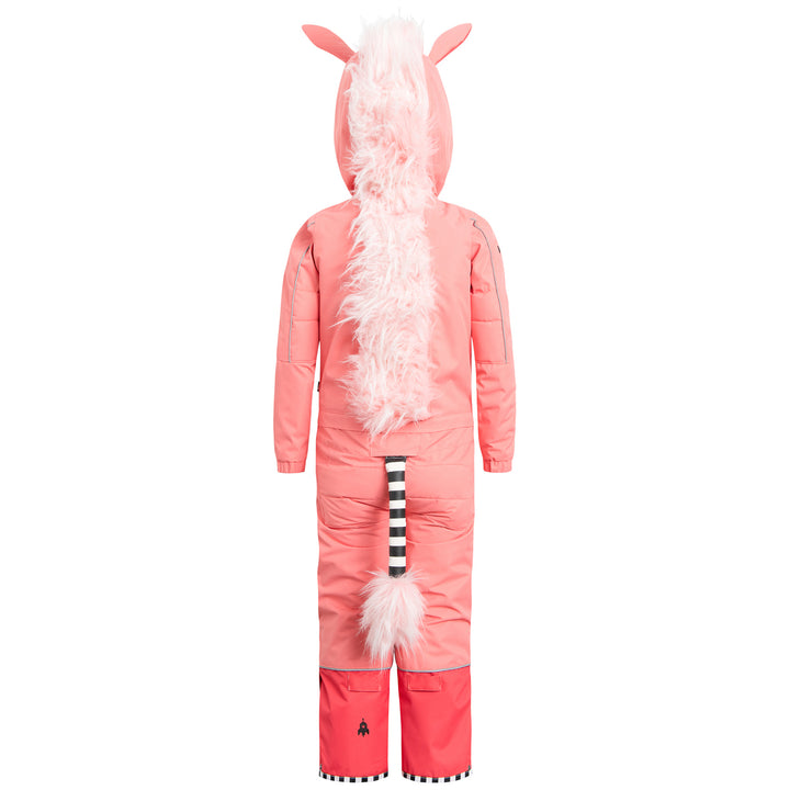 WeeDo funwear UNIDO Unicorn Snowsuit - Kids' Fuchsia/Peachy Pink