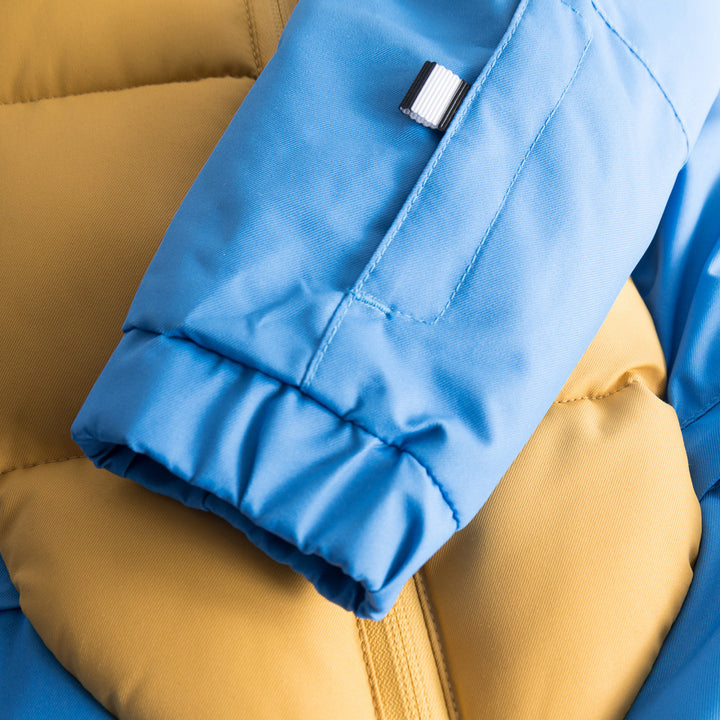 WeeDo funwear OMONDO Monster Snowsuit - Kids' Blue/Golden Brown