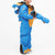 WeeDo funwear OMONDO Monster Snowsuit - Kids' Blue/Golden Brown