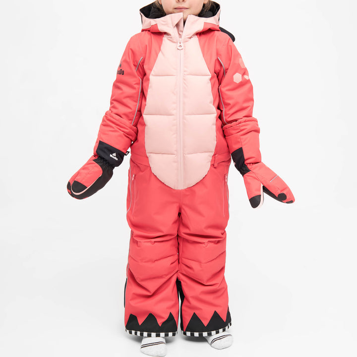 WeeDo funwear OLILIDO Monsterlili Snowsuit - Kids' Fuchsia/Mellow Rose