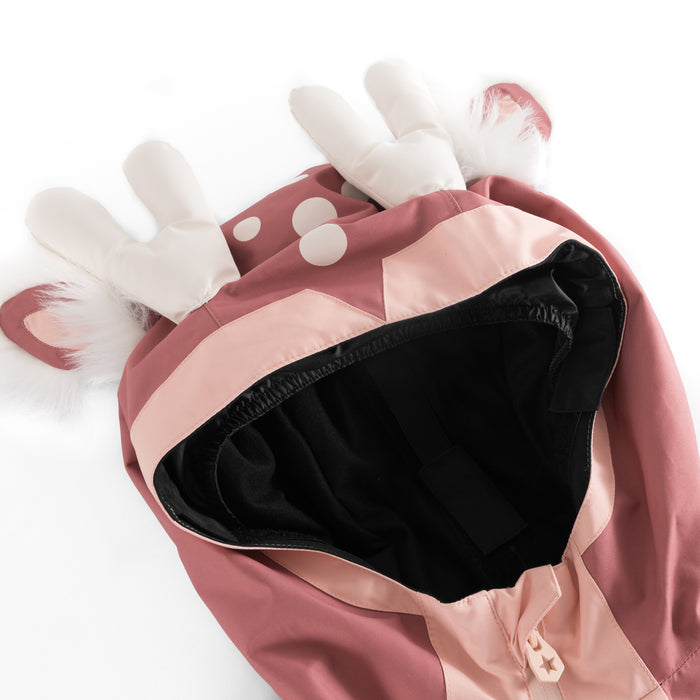 WeeDo funwear OHDEER Snowsuit - Kids' Marron/Mellow Rose