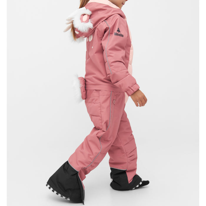WeeDo funwear OHDEER Snowsuit - Kids' Marron/Mellow Rose