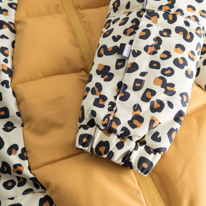 WeeDo funwear CHEETAHDO Leopard Print Snowsuit - Kids' Golden Brown/Black