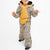 WeeDo funwear CHEETAHDO Leopard Print Snowsuit - Kids' Golden Brown/Black