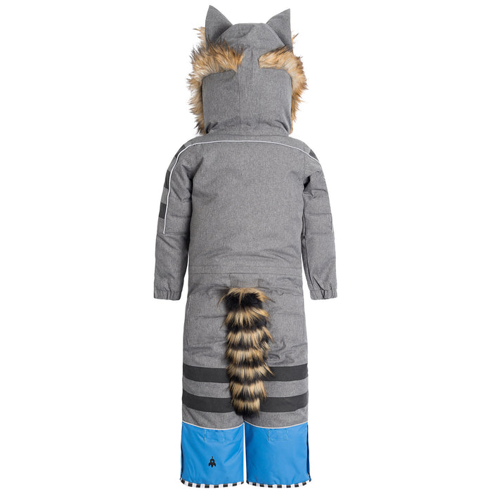 WeeDo funwear RACOONDO Racoon Snowsuit - Kids' Grery Mottled/French Blue