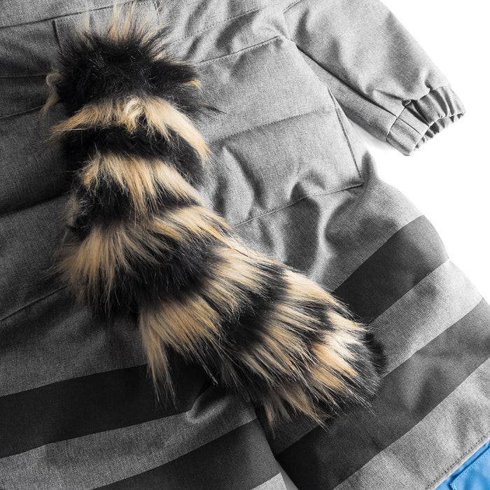 WeeDo funwear RACOONDO Racoon Snowsuit - Kids' Grery Mottled/French Blue