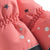 WeeDo funwear UNIDO Unicorn Mittens - Kids' Fuchsia/Peachy Pink