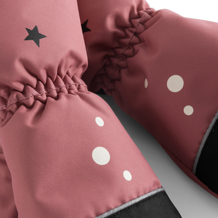 WeeDo funwear OHDEER Mittens - Kids' Marron/Mellow Rose