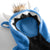 WeeDo funwear WILD THING Fleece Jumpsuit - Kids' French Blue/Black