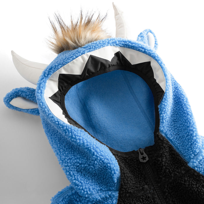 WeeDo funwear WILD THING Fleece Jumpsuit - Kids' French Blue/Black