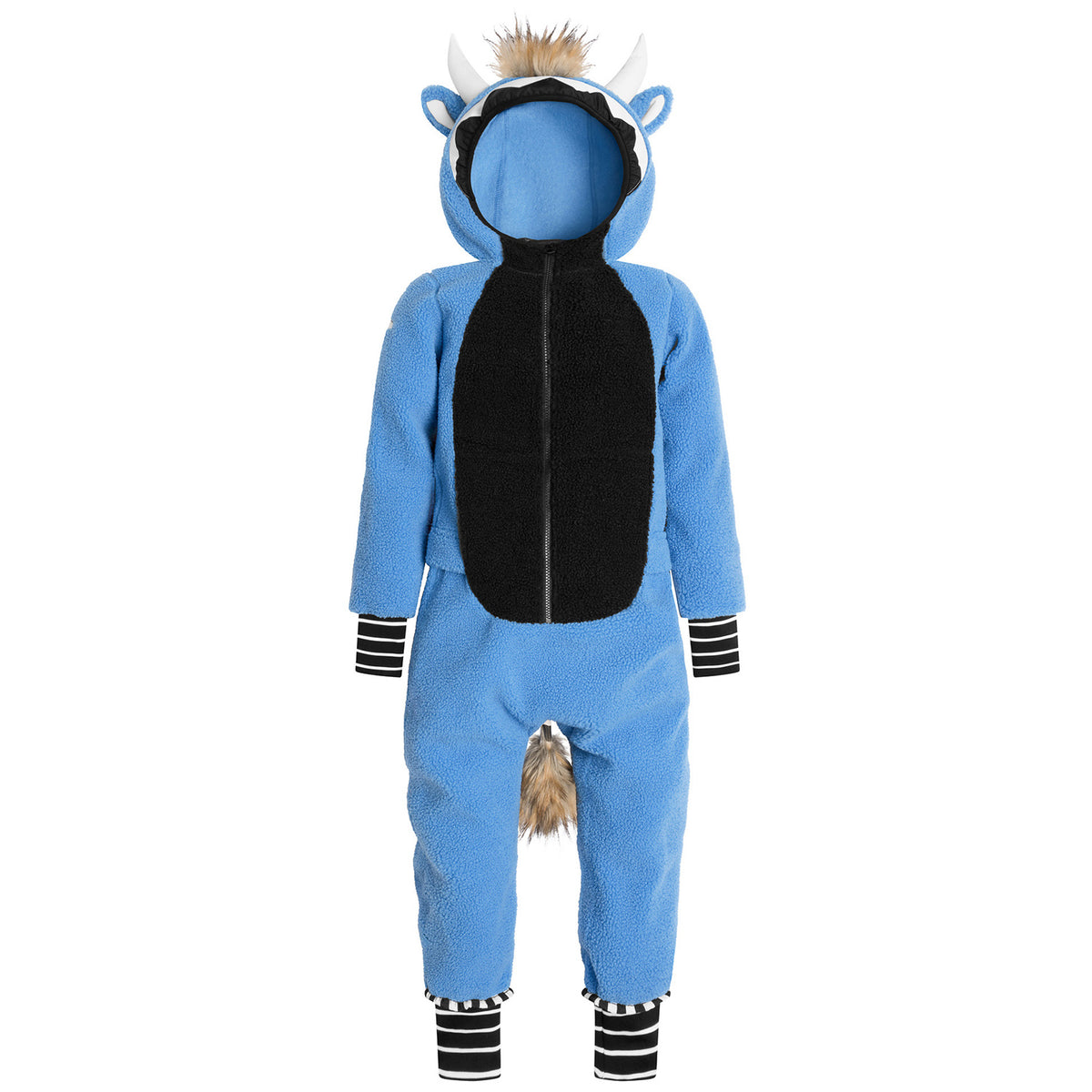 WeeDo funwear WILD THING Fleece Jumpsuit - Kids' French Blue/Black