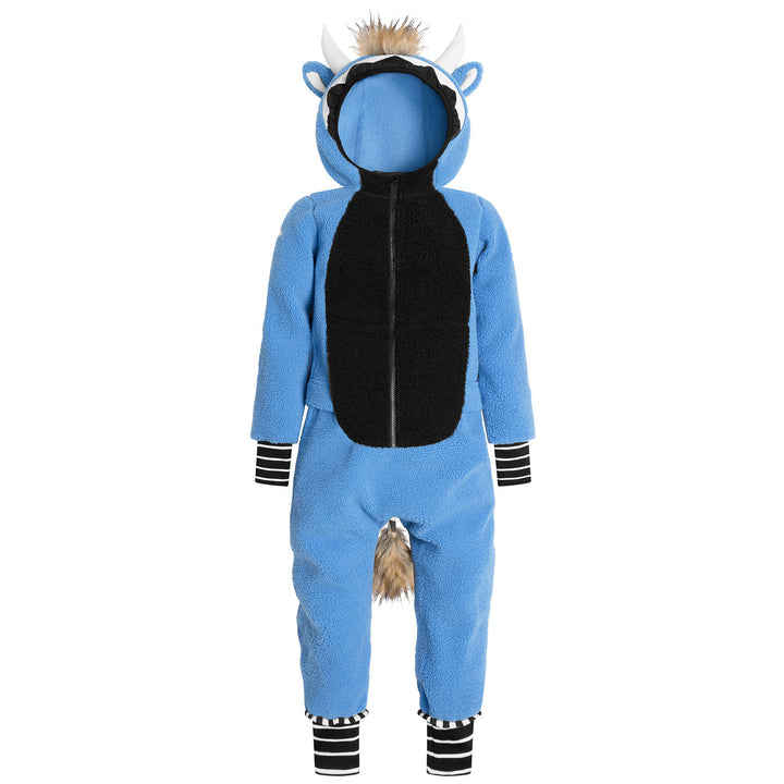 WeeDo funwear WILD THING Fleece Jumpsuit - Kids' French Blue/Black