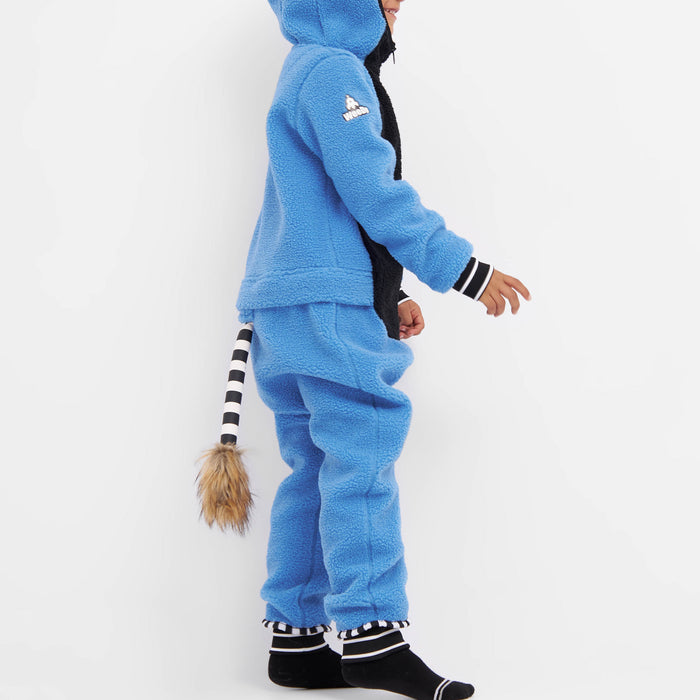 WeeDo funwear WILD THING Fleece Jumpsuit - Kids' French Blue/Black