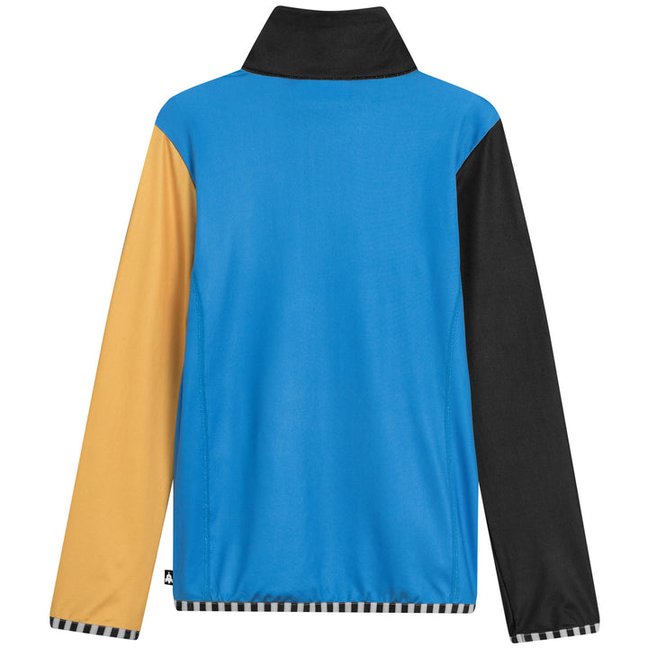 WeeDo funwear OMONDO Baselayer Top - Kids' French Blue/Golden Brown
