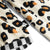 WeeDo funwear CHEETAHDO Leoprint Baselayer Top - Kids' Golden Brown/Black