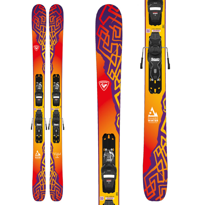 Rossignol Sender 90 Pro Share Winter Skis + Xpress 10 Bindings 2024