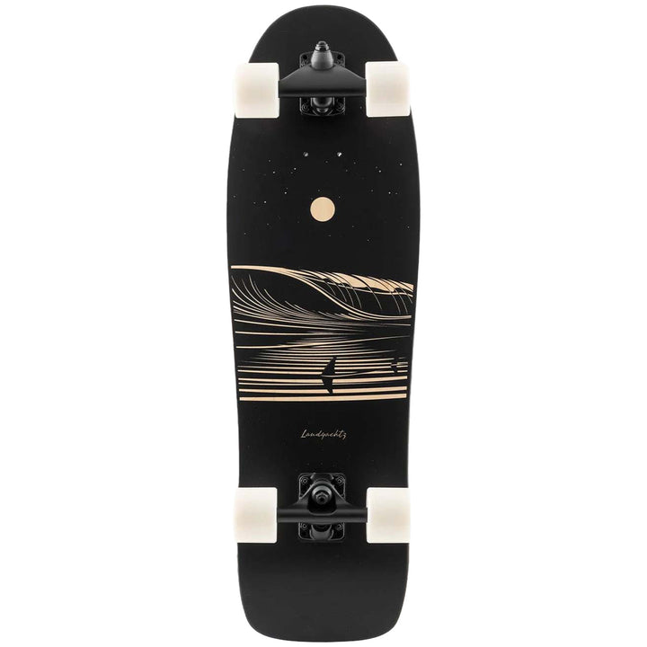 Landyachtz Surf Life Dark Wave Surf Skateboard Complete