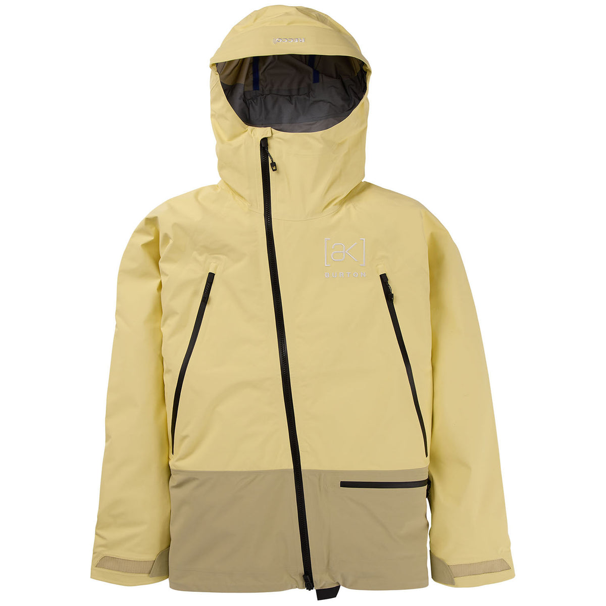 Burton AK Kalausi 3L GORE-TEX Jacket - Unisex Buttermilk/Mushroom