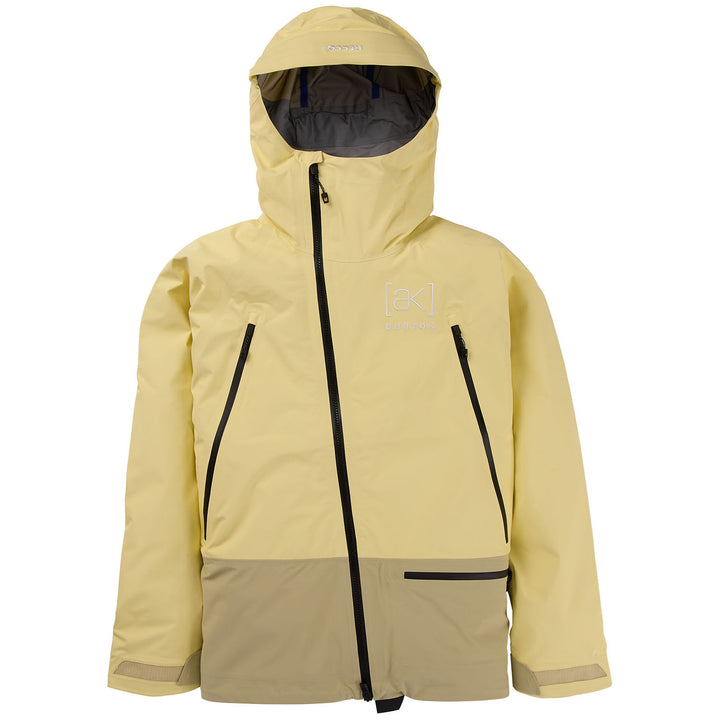Burton AK Kalausi 3L GORE-TEX Jacket - Unisex Buttermilk/Mushroom