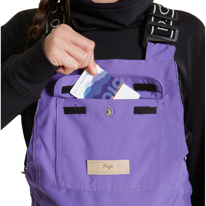 Rojo Outerwear Limelight Bibs - Girls' Passion Flower