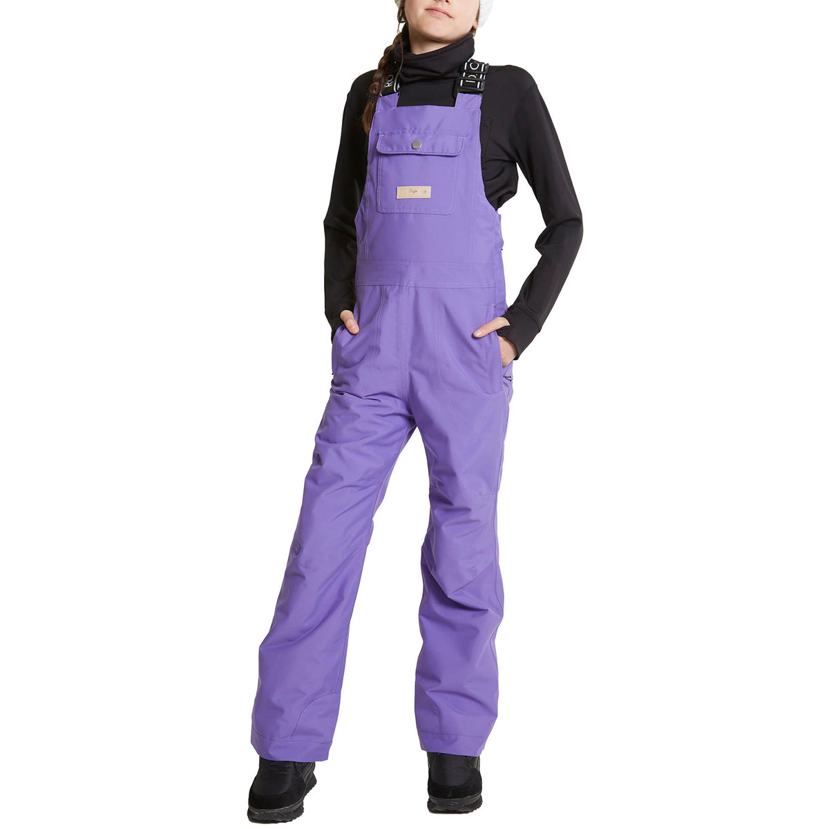 Rojo Outerwear Limelight Bibs - Girls' Passion Flower