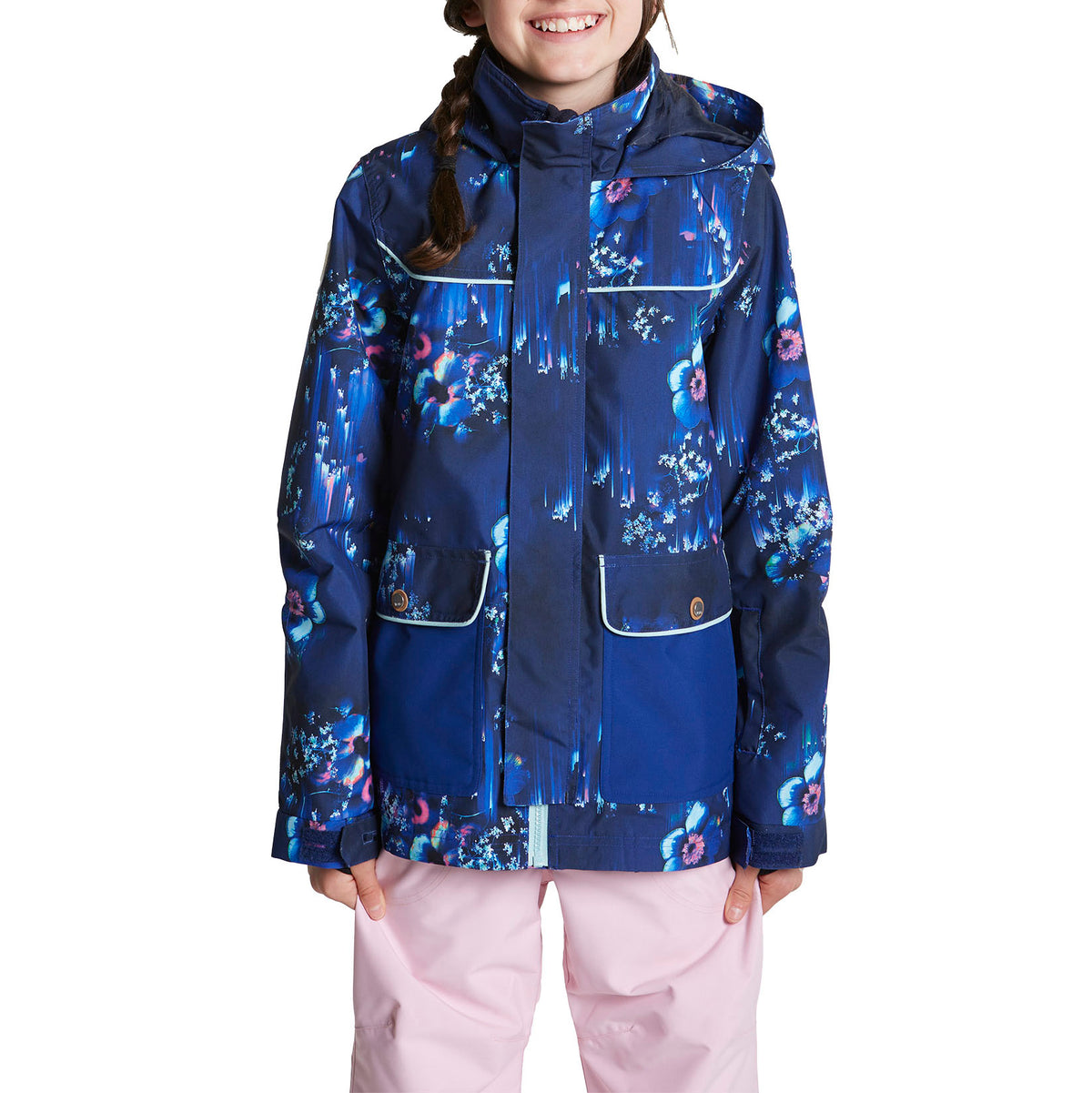 Rojo Outerwear Elin Jacket - Girls' Deep Flowerverse