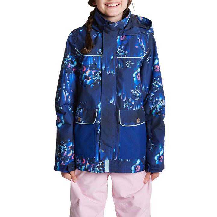 Rojo Outerwear Elin Jacket - Girls' Deep Flowerverse