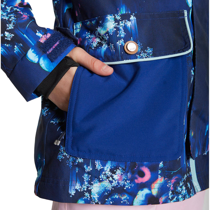 Rojo Outerwear Elin Jacket - Girls' Deep Flowerverse