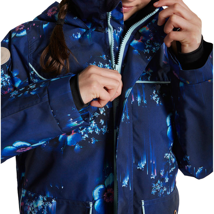 Rojo Outerwear Elin Jacket - Girls' Deep Flowerverse