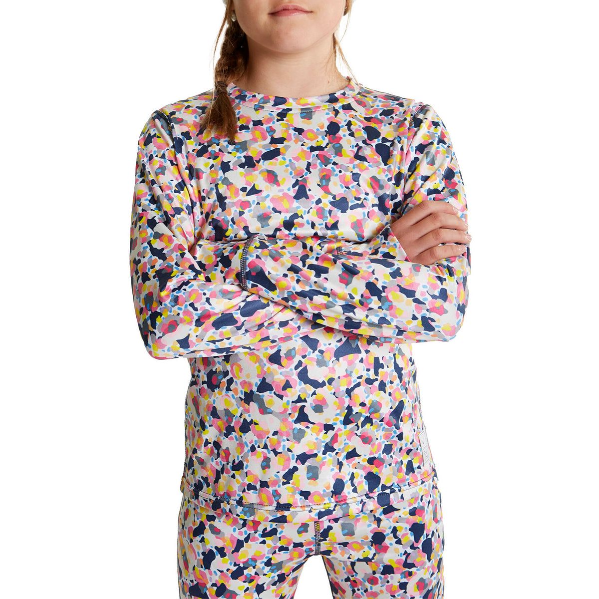 Rojo Outerwear Jyndie Crewneck Top - Girls' Kaliedscope