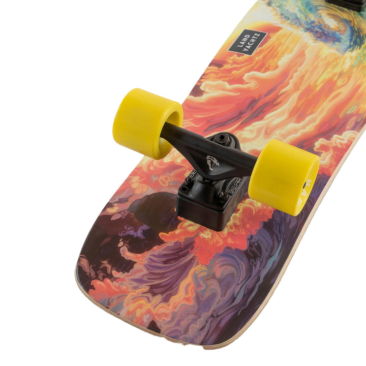 Landyachtz Surf Life Oceanspray Surf Skateboard Complete