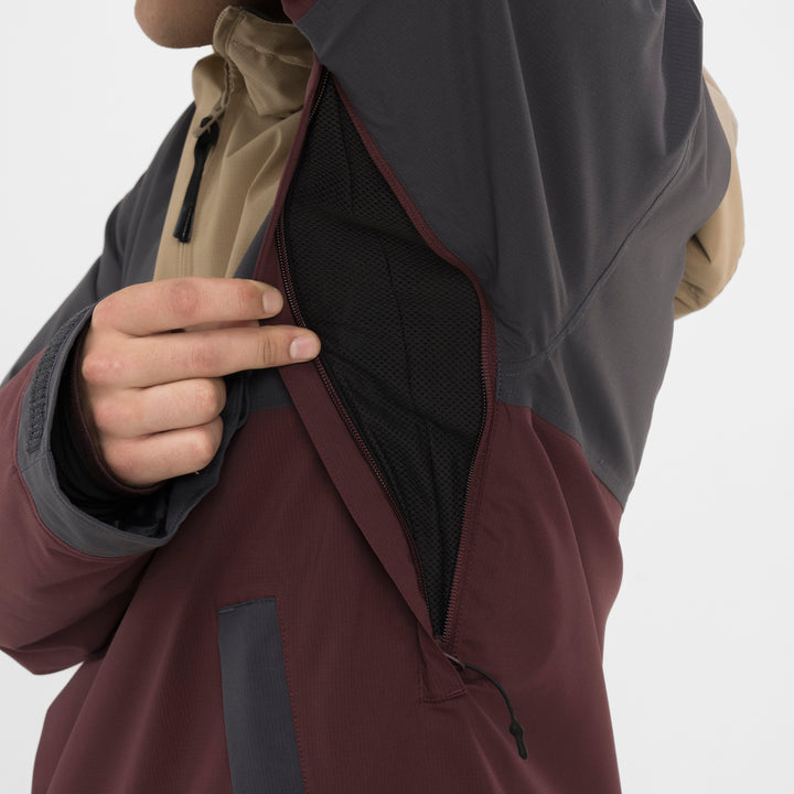 Armada Gansett 2L INS Popover Anorak - Men's Sassafras