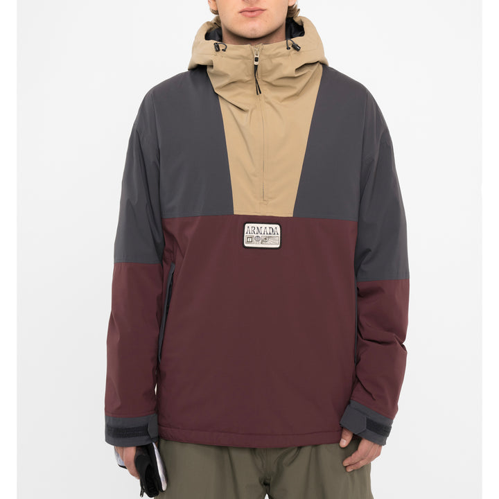 Armada Gansett 2L INS Popover Anorak - Men's Sassafras