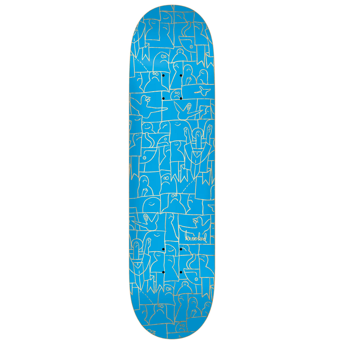 Krooked Flock Price Point 8.25 Skateboard Deck