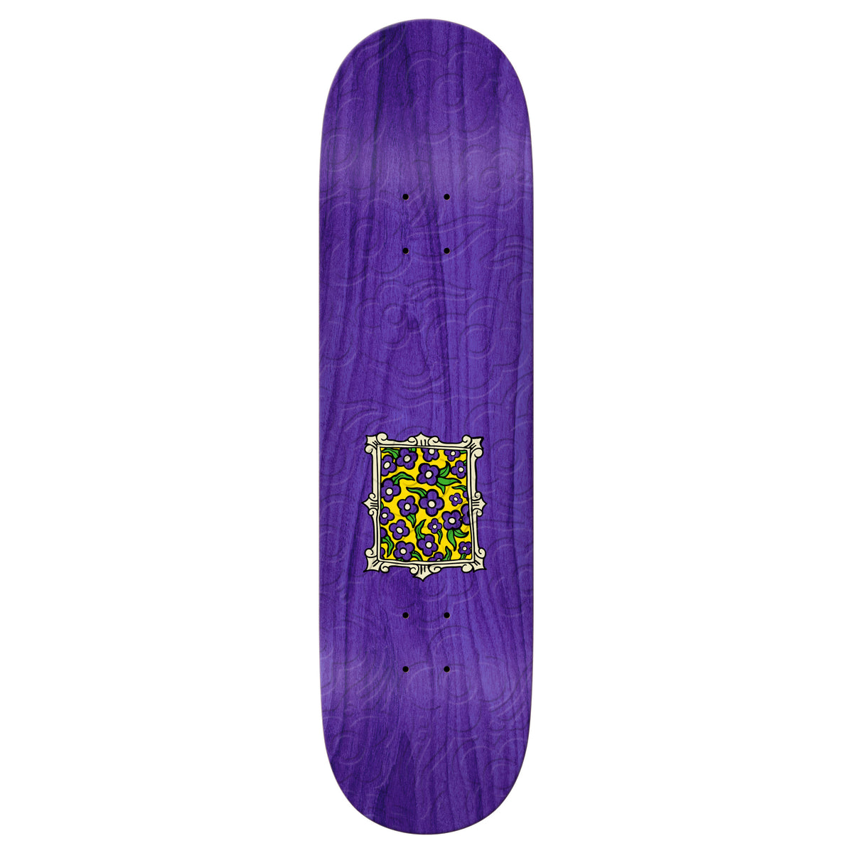 Krooked Flowers Emboss True Fit 8.5 Skateboard Deck