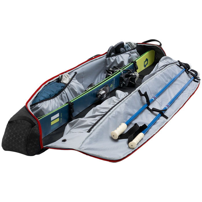 Kulkea Kantaja Ski Bag Black/Red