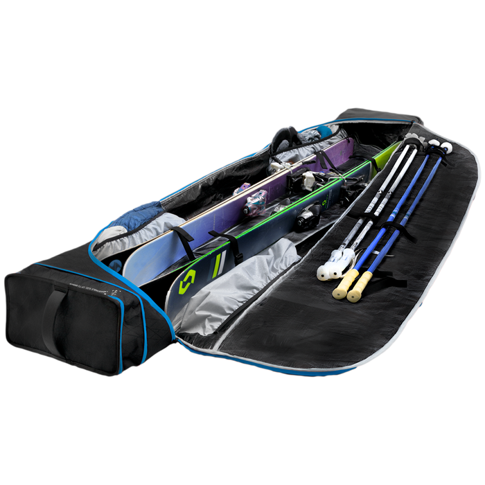 Kulkea Kantaja Double Roller Black/Blue