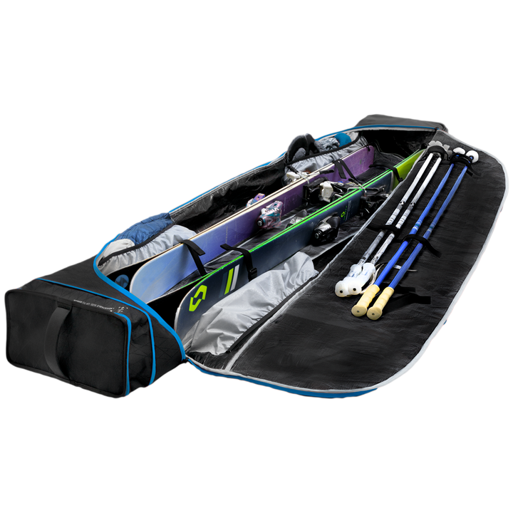 Kulkea Kantaja Double Roller Black/Blue