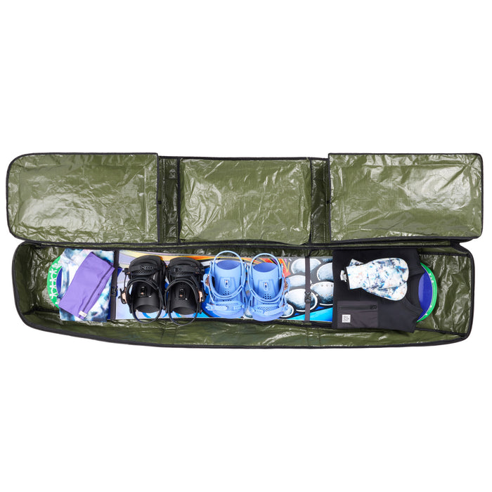 evo Roller Snowboard Bag Olive/Charcoal/Black