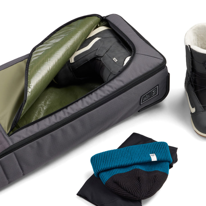 evo Roller Snowboard Bag Olive/Charcoal/Black