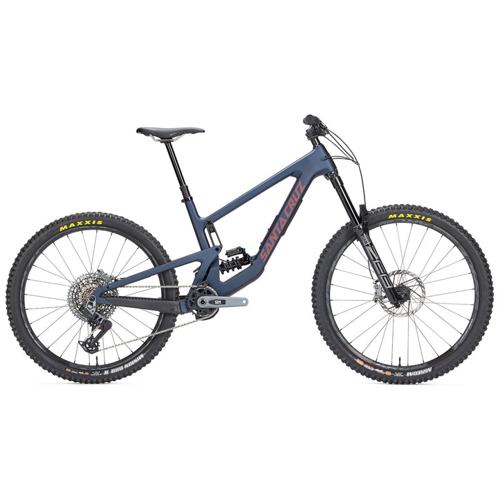 Santa Cruz Nomad 6 C GX AXS Coil Complete Mountain Bike 2024 Matte Liquid Blue