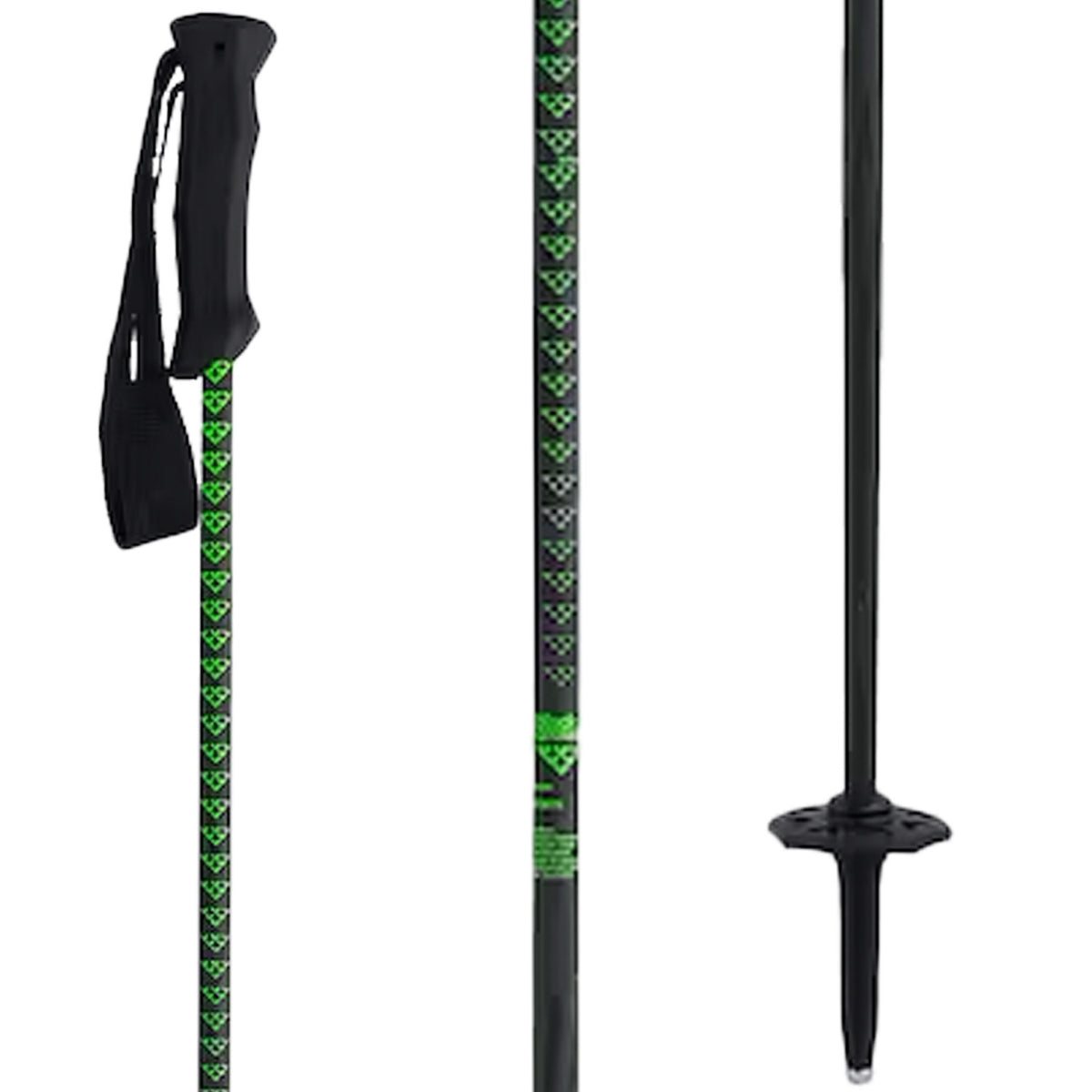 Black Crows Stans Ski Poles 2026 Black/Green