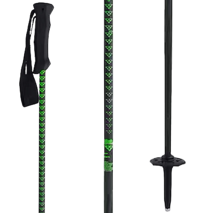 Black Crows Stans Ski Poles 2026 Black/Green