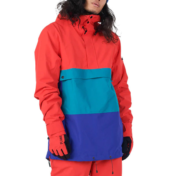 Planks Happy Days Anorak - Men's Hot Red