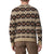 Patagonia Recycled Wool-Blend Sweater Morning Flight: Dark Natural
