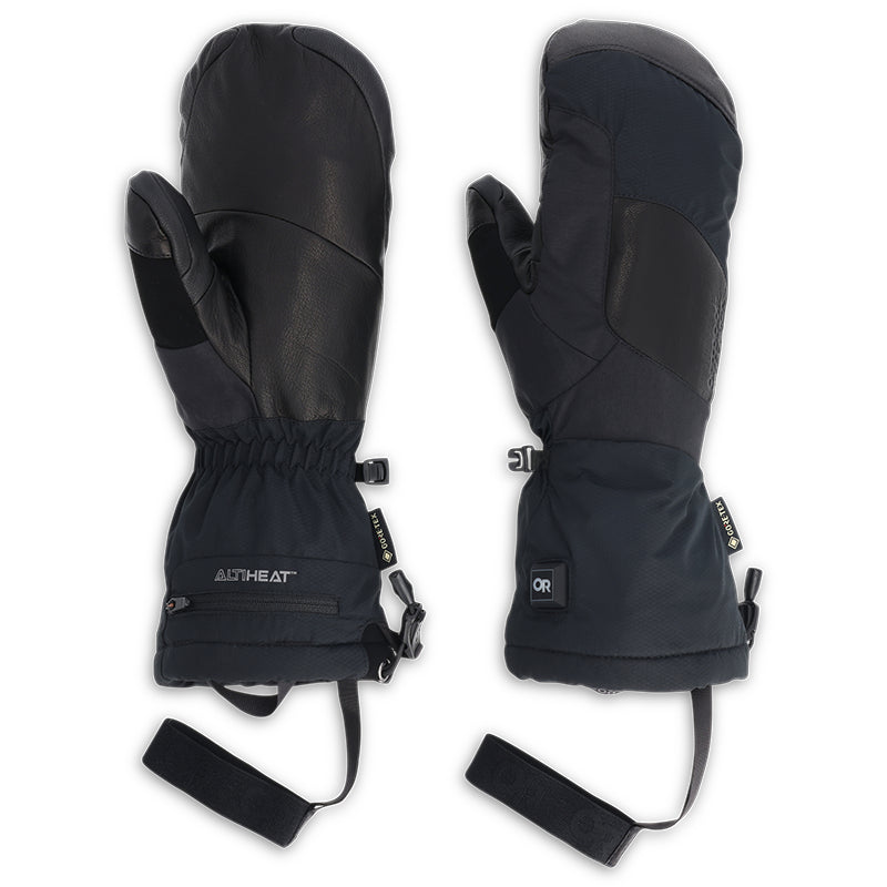 Outdoor Research Prevail Heated GORE-TEX Mittens Black