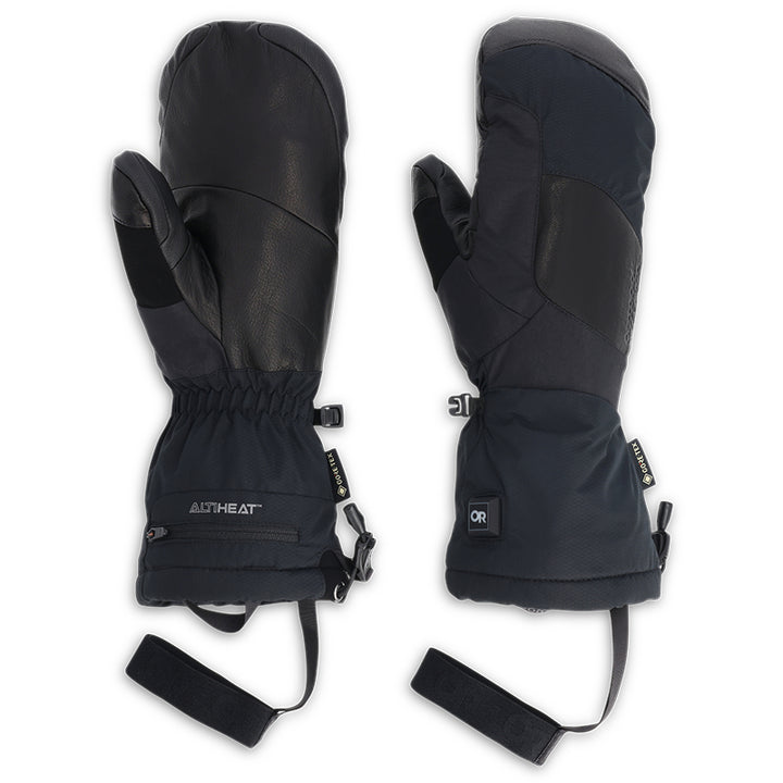 Outdoor Research Prevail Heated GORE-TEX Mittens Black