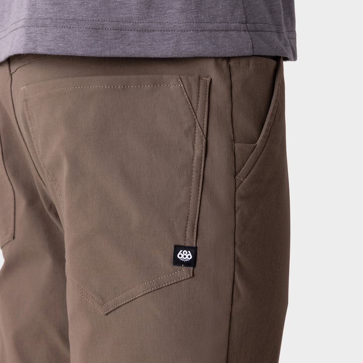 686 Everywhere Slim Fit Pants - Men's Tobacco